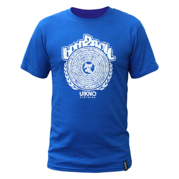 U!KNO x Born2Roll Berlin - T-Shirt blue